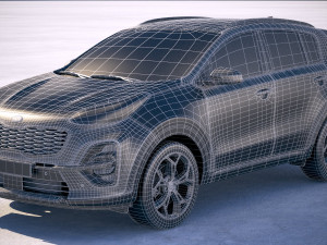 Kia Sportage 2019 Modello 3D