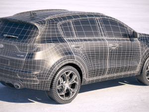 Kia Sportage 2019 Modello 3D