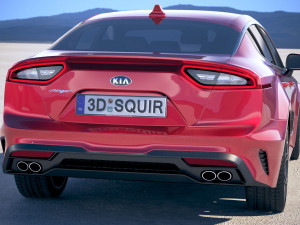 Kia Stinger 2018 Modelo 3D