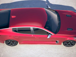Kia Stinger 2018 3D Model