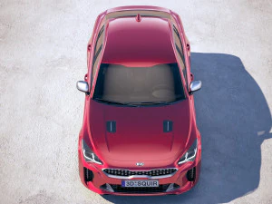 Kia Stinger 2018 3D Model