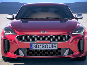 Kia Stinger 2018 Modelo 3D