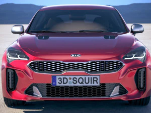 Kia Stinger 2018 3D Model