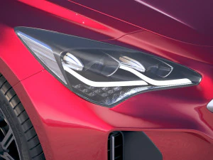 Kia Stinger 2018 3D Model