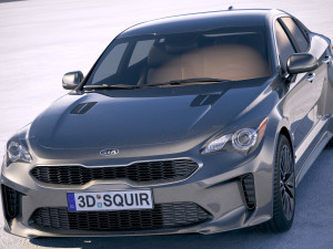Kia Stinger 2019 3D 모델