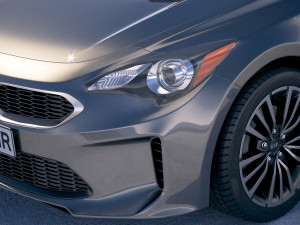 Kia Stinger 2019 3D 모델