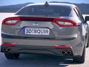 Kia Stinger 2019 3D 모델