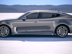 Kia Stinger 2019 3D 모델