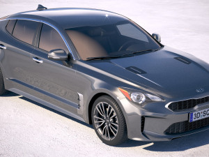 Kia Stinger 2019 3D 모델