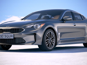Kia Stinger 2019 3D 모델