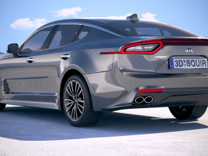 Kia Stinger 2019 3D 모델