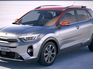 Kia Stonic 2018 Modèle 3D