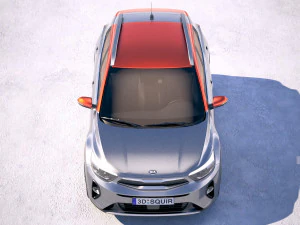 Kia Stonic 2018 3D Model