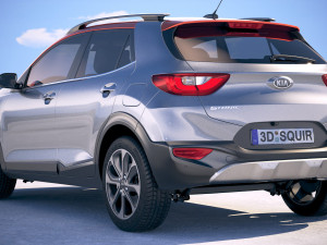 Kia Stonic 2018 3D Модель