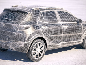 Kia Stonic 2018 3D Модель
