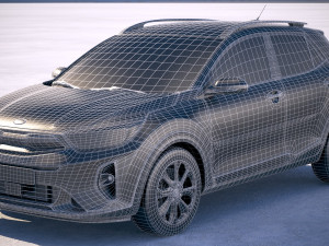 Kia Stonic 2018 3D Модель