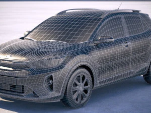 Kia Stonic 2018 3D Model