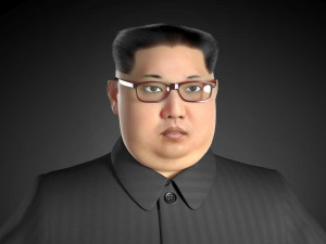 Kim Dzong un Realistic 3D मॉडल