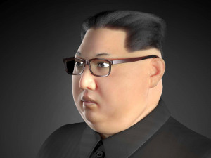 Kim Dzong un Realistic Modèle 3D