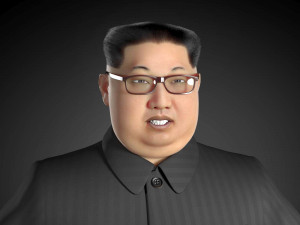 Kim Dzong un Realistic Modèle 3D