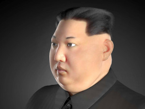 Kim Dzong un Realistic Modèle 3D