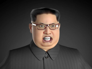 Kim Dzong un Realistic Modèle 3D