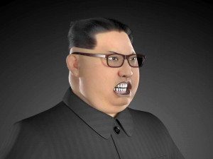 Kim Dzong un Realistic Modèle 3D