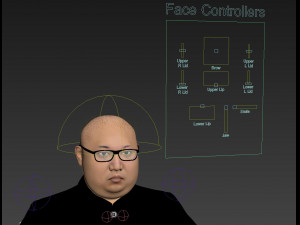 Kim Dzong un Realistic Modèle 3D