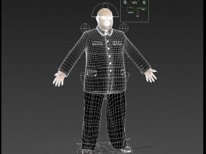 Kim Dzong un Realistic Modèle 3D