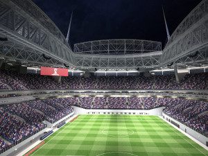 Krestovsky Stadium Zenit Arena 3D 模型