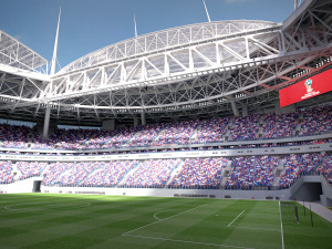 Krestovsky Stadium Zenit Arena 3D 模型