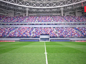 Krestovsky Stadium Zenit Arena 3D Model