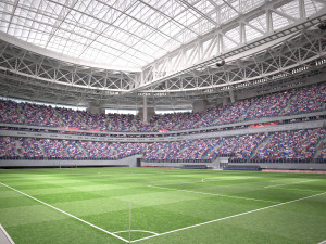Krestovsky Stadium Zenit Arena 3D 模型