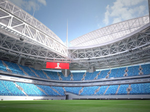 Krestovsky Stadium Zenit Arena 3D 模型