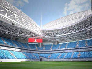 Krestovsky Stadium Zenit Arena 3D Model