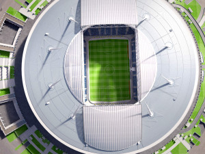 Krestovsky Stadium Zenit Arena 3D 模型