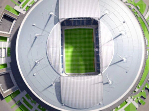 Krestovsky Stadium Zenit Arena 3D Model