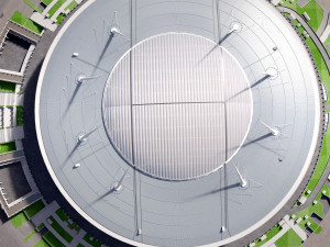 Krestovsky Stadium Zenit Arena 3D 模型