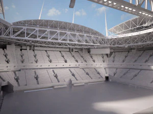 Krestovsky Stadium Zenit Arena 3D Model