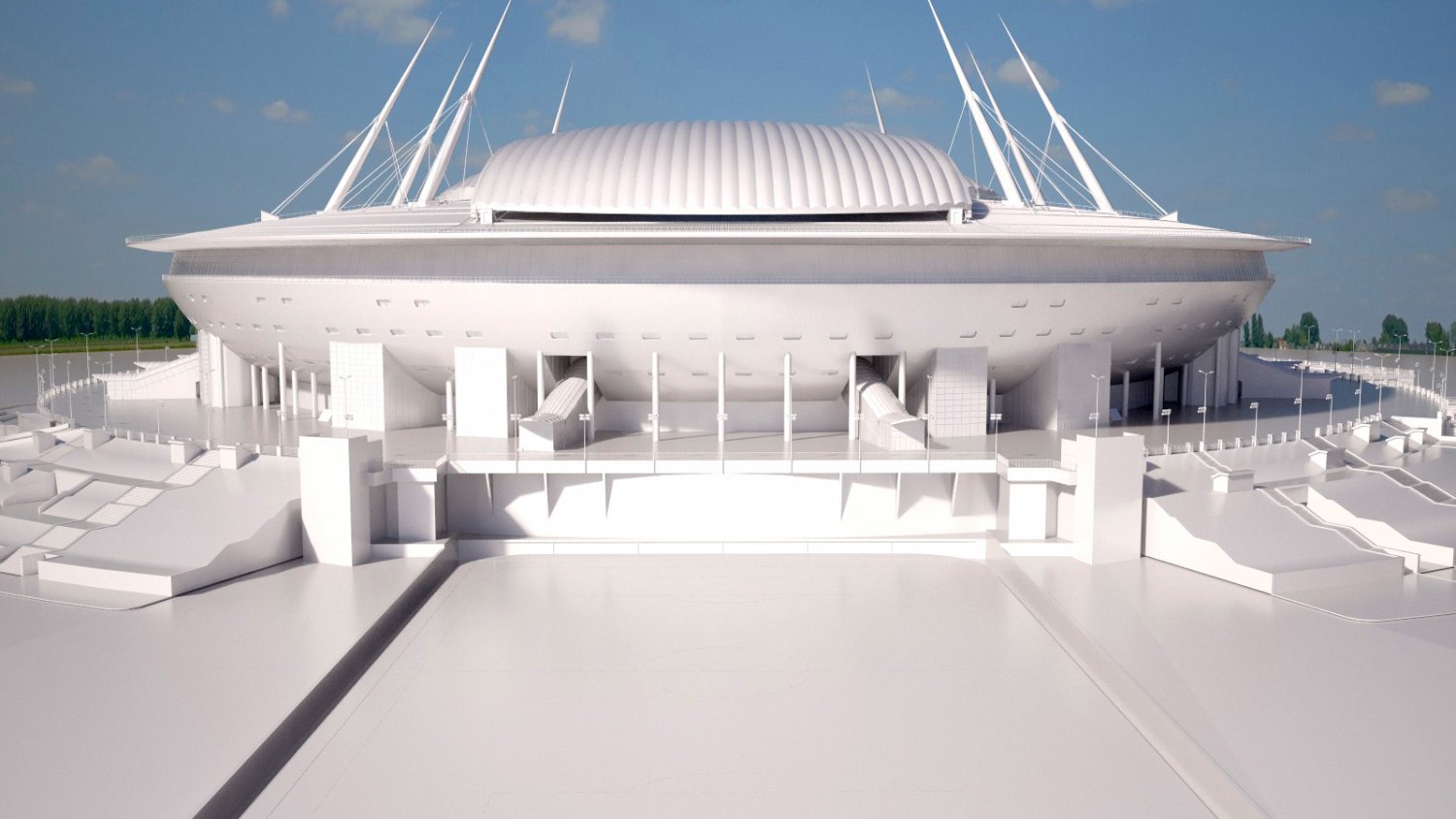 Проект стадиона зенит арена