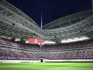 Krestovsky Stadium Zenit Arena 3D 模型