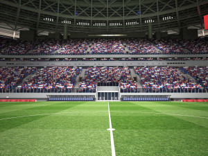 Krestovsky Stadium Zenit Arena 3D 模型