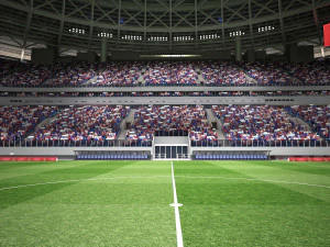 Krestovsky Stadium Zenit Arena 3D Model