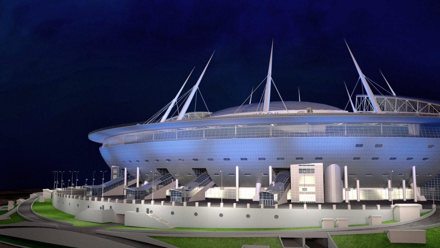 Проект стадиона зенит арена