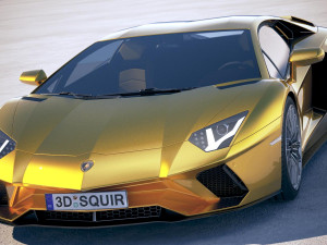 Aventador S 2017 3D Model