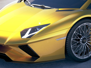 Aventador S 2017 3D Model