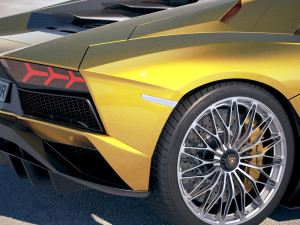 Aventador S 2017 3D Model