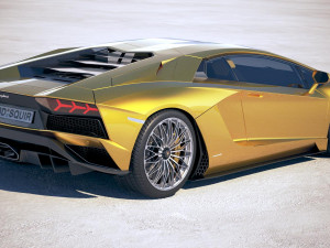 Aventador S 2017 3D Model