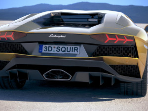Aventador S 2017 3D Model