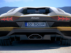 Aventador S 2017 3D Model